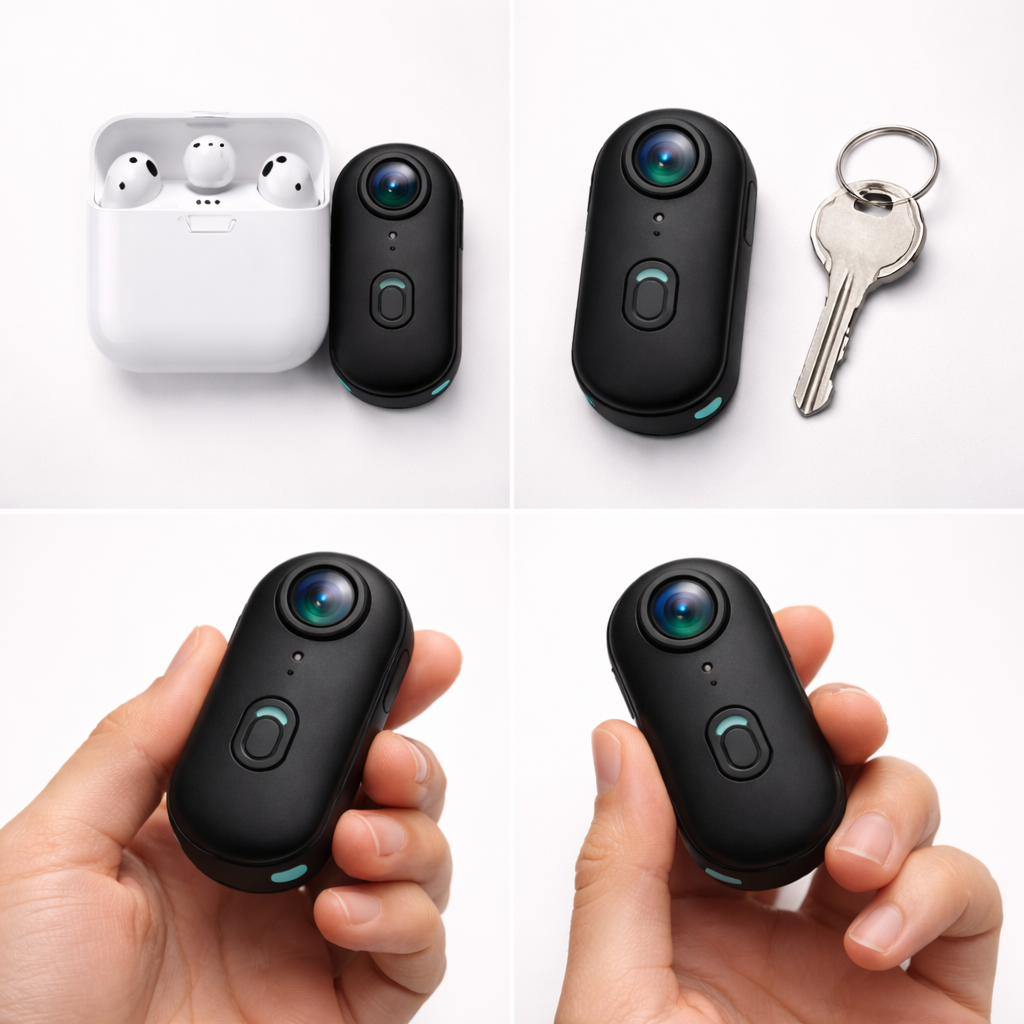 Snaply™ Wearable Clip Camera